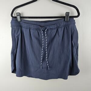 Athleta Crest Skort Athletic Navy Blue Size 16